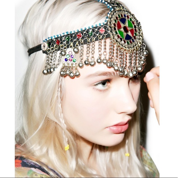 The Third Eye Crown Bell Headpiece - Picture 4 of 5